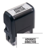 103069 Self-Inking Advance Directive Stamp 1 11/16 x 9/16"