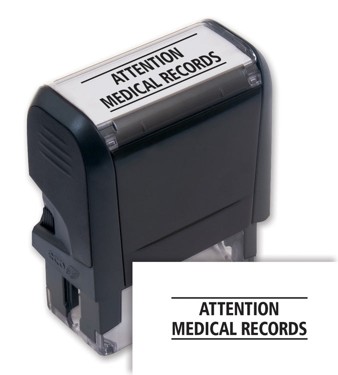103071 Self-Inking Attention Medical Records...
