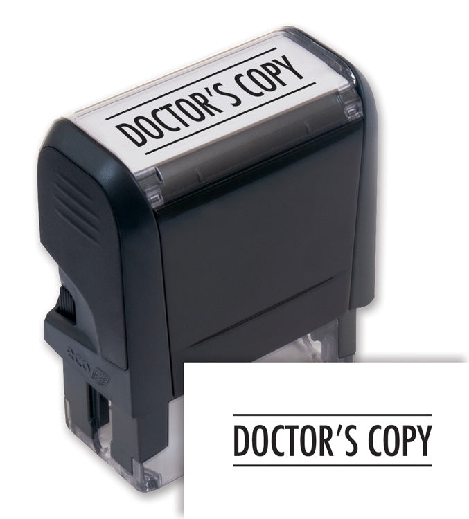 103072 Self-Inking Doctor's Copy Stamp...