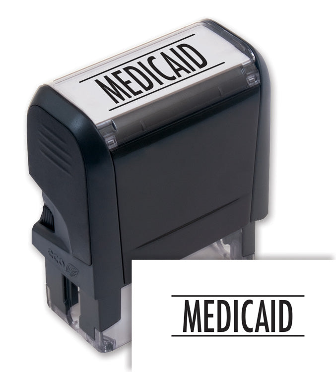 103073 Self-Inking Medicaid Stamp 1...