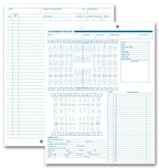 1057V Dental Exam Record Anatomic & Periodontic Diagrams 8 1/2 x 11"