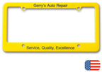 108570 License Plate Frame - Straight Bottom 12 1/4 x 6 3/8"