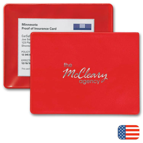 108747 Proof of Insurance Holder 4 1/2 x 5 13/16"