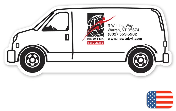 108759 Van Magnet 3 7/8...
