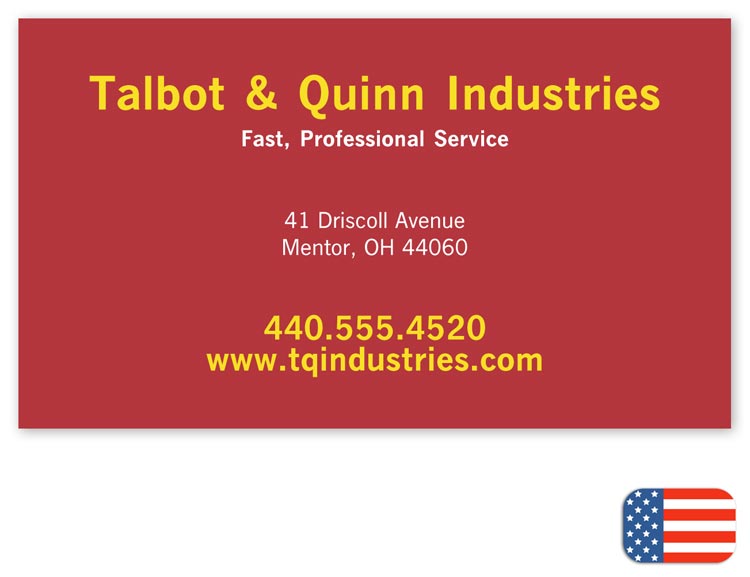 108762 Jumbo Business Card Magnets...