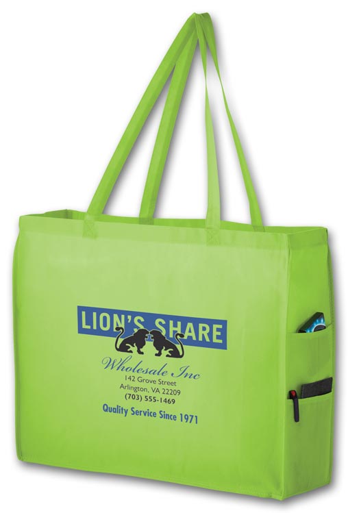 108844 Side Pocket Tote 20W...