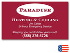108874 Business Card Magnet 3 1/2 x 2"