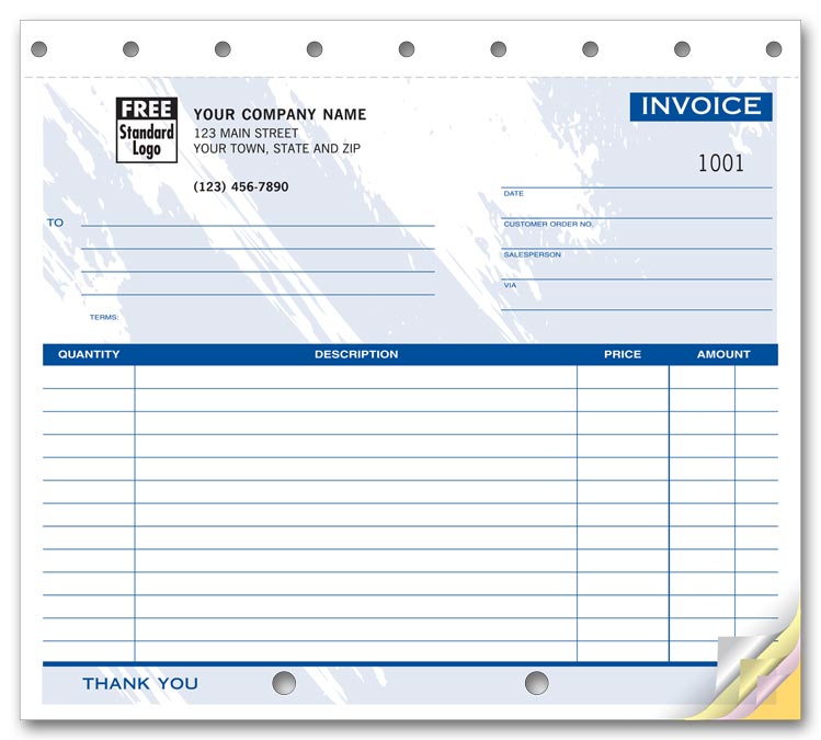 108T Small Format Invoices Color...
