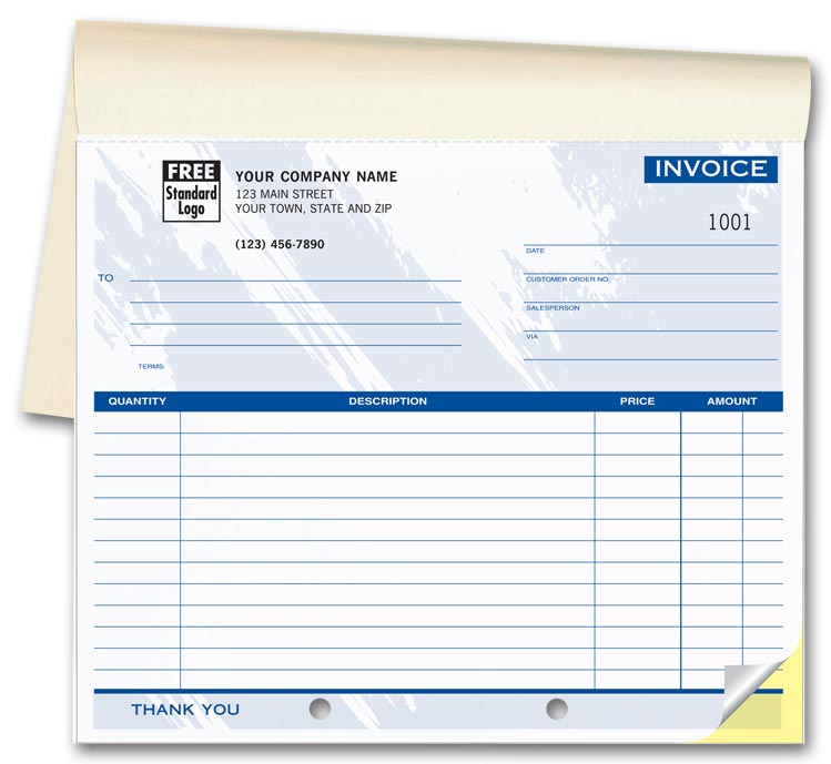 108TB Invoices Small Lined Book...