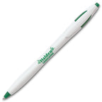 109307 Spa Classic White Click Pen 5 1/2"
