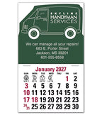 109366 2027 Van Peel N Stick Calendars 3 x 4"