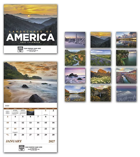 109373 2027 Landscapes Of America...