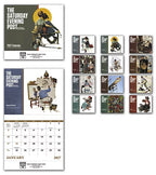 109379 2027 The Saturday Evening Post Wall Calendars 11 x 19"