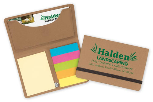 109509 Business Card Sticky Pack 2 5/8 x 4 1/2 x 1/4"