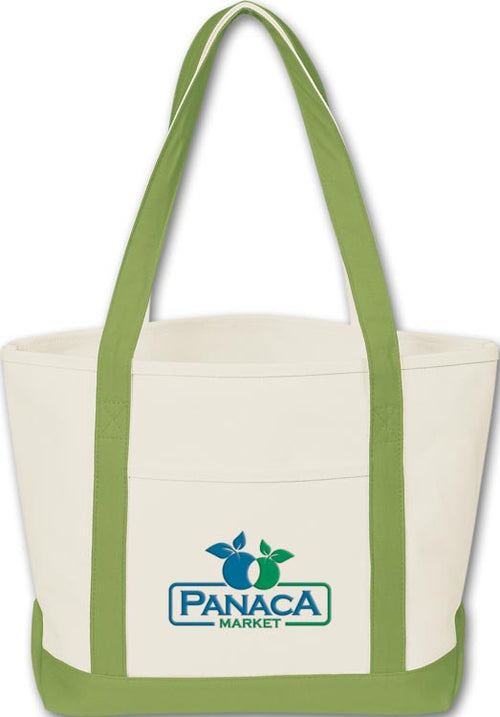 109741 Canvas Tote Boat 20 1/2 x 13 x 7"