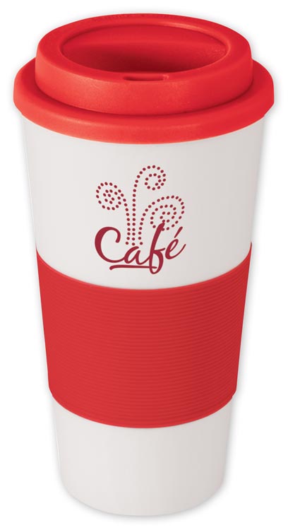 109793 Commuter Tumbler 16 oz. 7 x 3 3/4"