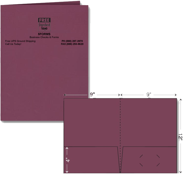 109800 Standard Presentation Folder -...