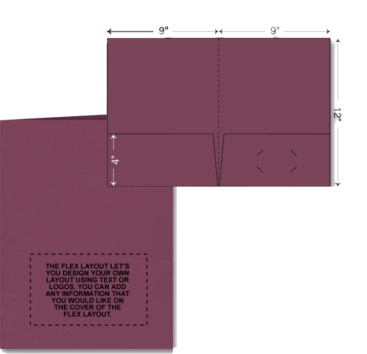 109800 Standard Presentation Folder Foil...
