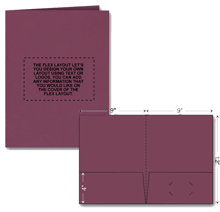 109800 Standard Presentation Folder Foil...