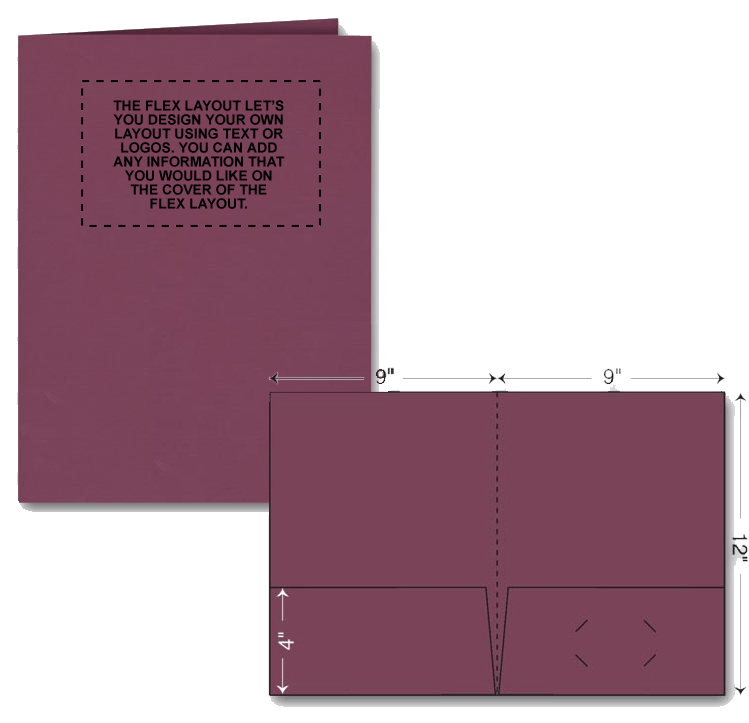109800 Standard Presentation Folder Foil...