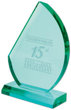 109880 Crescent Award 6 1/4"w x 8 1/2"h x 2"d