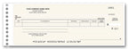 112012N Expense/Ledger Checks 8 3/4 x 3 3/10"