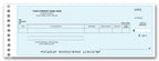 112013N Expense/Ledger Checks 8 3/4 x 3 3/10"