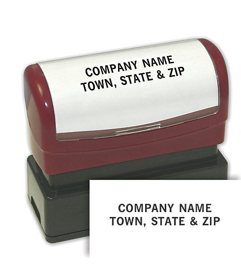 1132336 2 Line Custom Stamp...