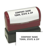 1132336 2 Line Custom Stamp Pre-Inked Stamp