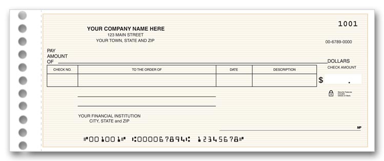 115011N Compact General Expense Checks...