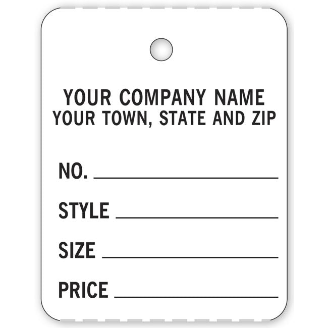 1155 Price Tags Strips of...