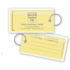 1157 Real Estate Key Tags Yellow 2 3/4 x 1 3/4"