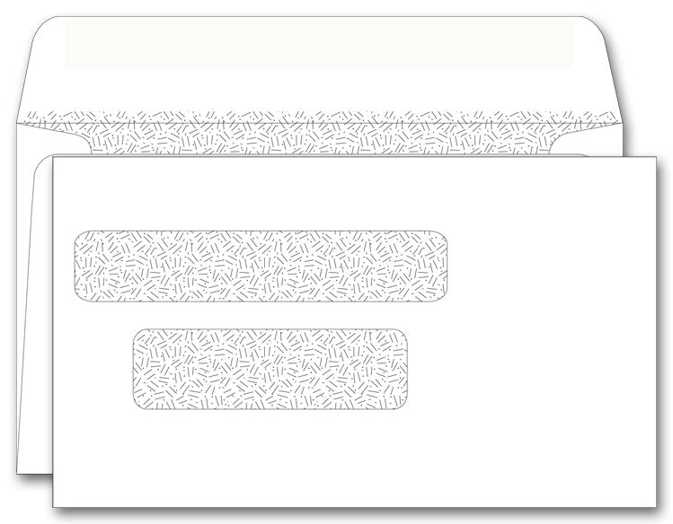 116041N, Double Window Envelope