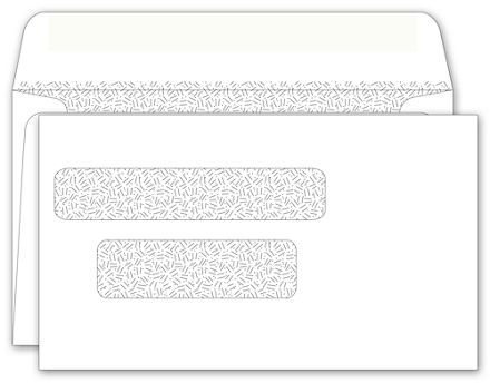 116NE Double Window Envelope Personal...