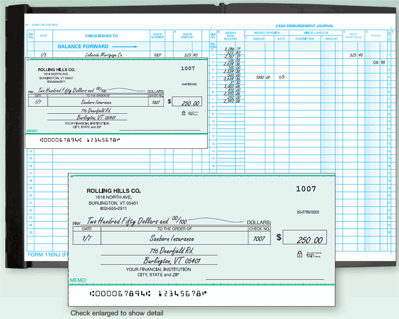 116NJ Personal Accounting Journal 19...