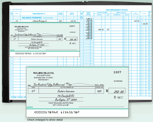116NJ Personal Accounting Journal 19 x 8 1/2"