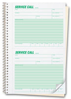 11 Phone Message Book - Service Call Book 5 5/8 x 8 1/2"
