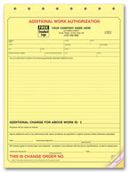 120 Additional Work Authorizations 8 1/2 x 11"