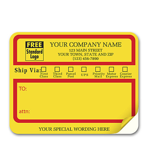 1200A Jumbo Mailing Labels w/...