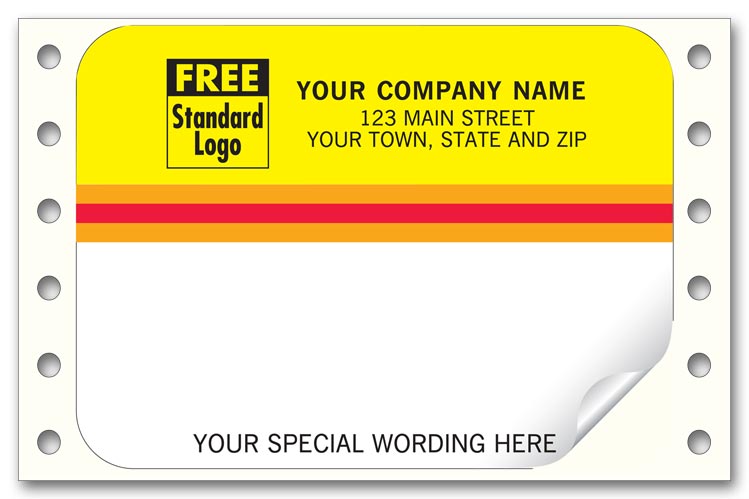 1210 Mailing Labels Continuous White...