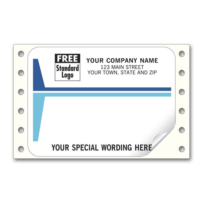 1214 Mailing Labels Continuous White...