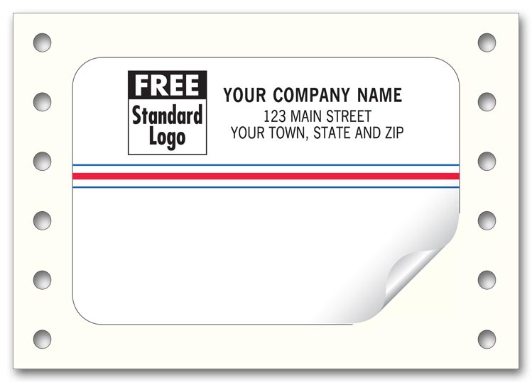 1215 Continuous Small Mailing Label...