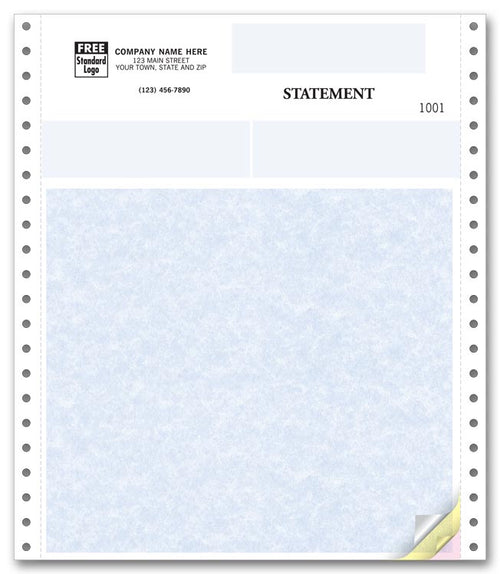 12181G Continuous Classic Multi Purpose Forms Parchment 8 1/2 x 11"