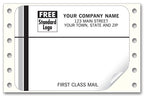 1234 First Class Mail Mailing Labels Continuous White 3 7/8 x 2 7/8"