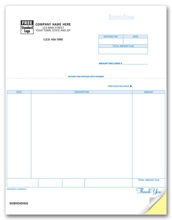 12351 Invoices Laser Classic 8...