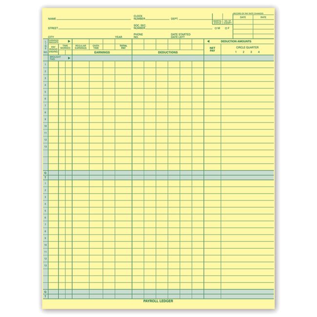 125031N Topwrite Payroll Ledger 11...