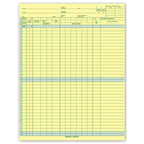 125031N Topwrite Payroll Ledger 11 x 8 1/2"