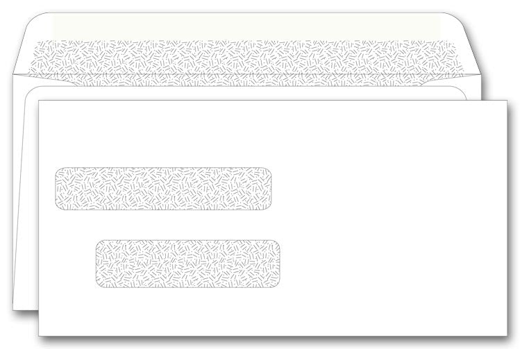 125041N Double Window Envelope 4...