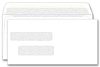 125041N Double Window Envelope 4 3/8 x 8 3/4"
