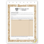 128 Jewelry Appraisal Form 8 1/2 x 11"
